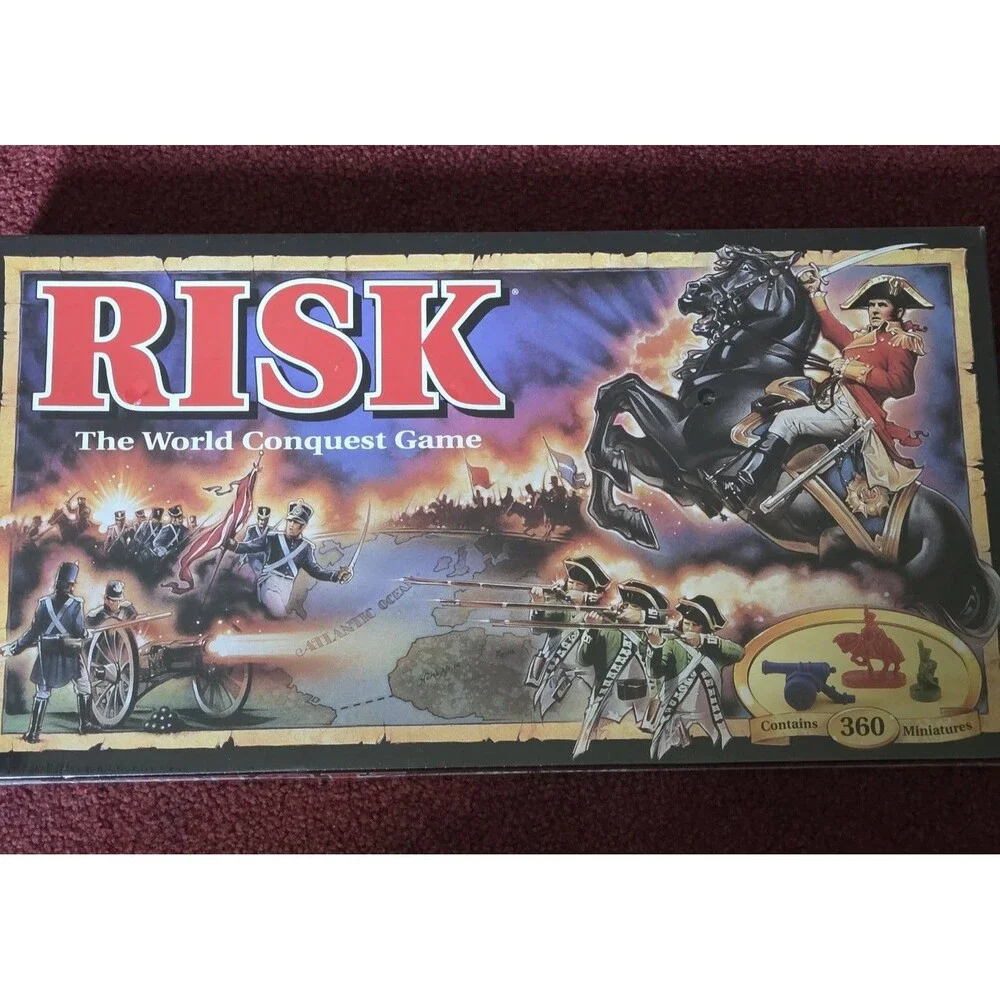 Vintage Risk - The World Conquest Game 1993 Parker Brothers New Sealed
